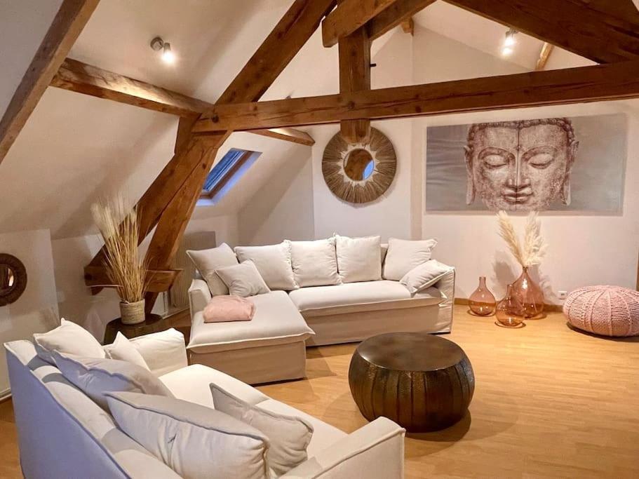 Suites Mana - La Perle Des Isles , Superbe Maison Art Deco Avec Balneotherapie Rethel Eksteriør bilde