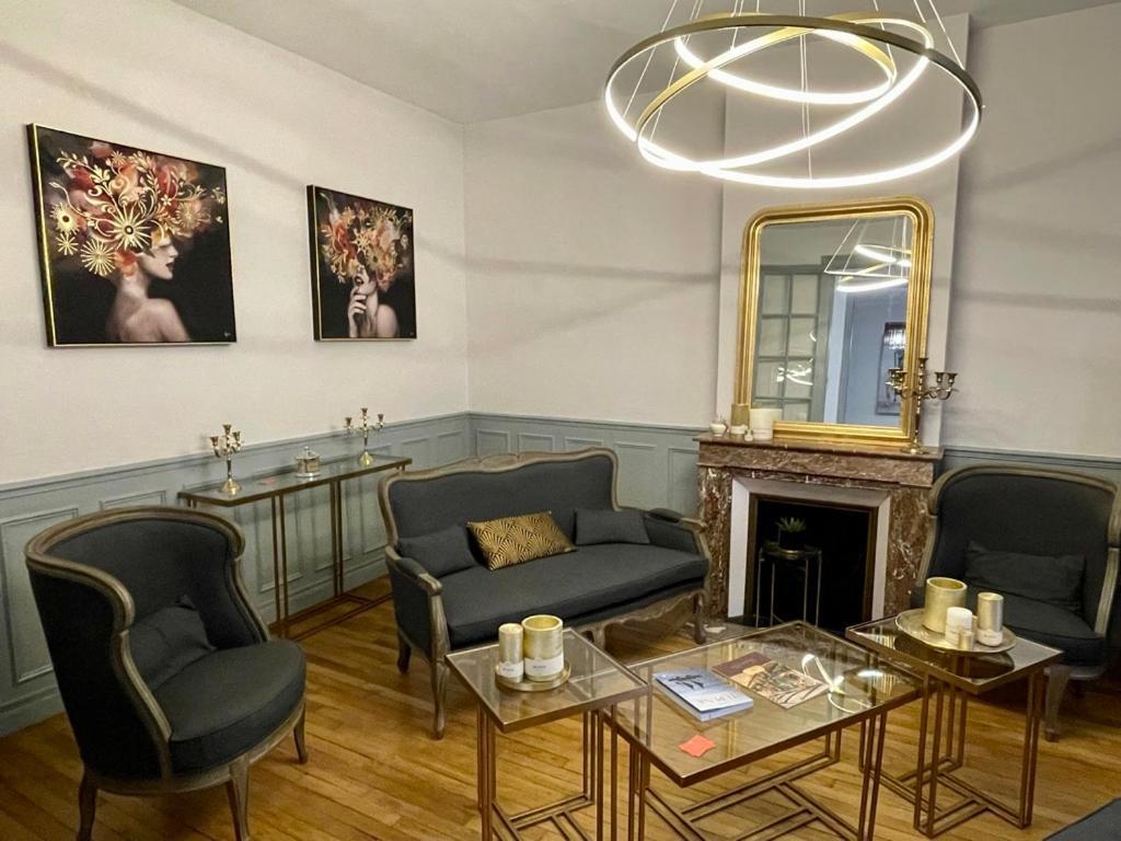 Suites Mana - La Perle Des Isles , Superbe Maison Art Deco Avec Balneotherapie Rethel Eksteriør bilde
